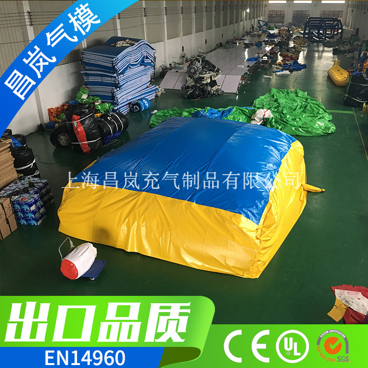 inflatable big air bag for BMX sport game protection 廠家直銷48平米充氣氣墊 定做滑雪氣墊 越野自行車充氣氣墊 定做充氣墊子運動防護緩沖大氣囊包